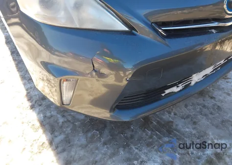 2012 Toyota Prius V Three from USA, damaged, VIN JTDZN3EU2C3136140